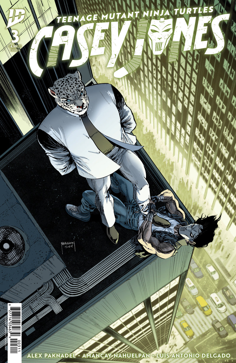 TEENAGE MUTANT NINJA TURTLES CASEY JONES (2025) #3 CVR A NAHUELPAN