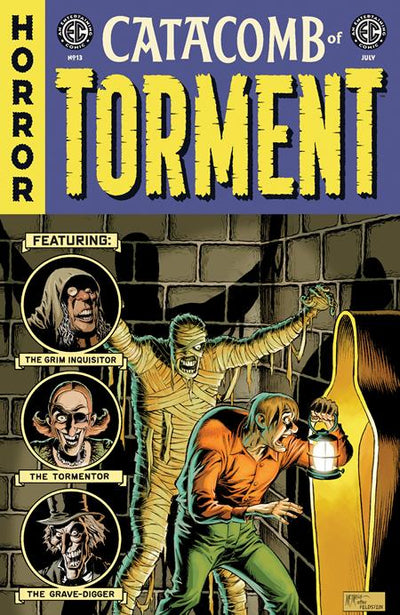 EC CATACOMB OF TORMENT (2025) #13 CVR C INC 1:10 SHAWN MCMANUS EC HOMAGE VAR