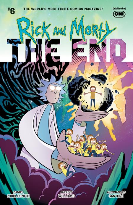 RICK AND MORTY THE END (2025) #6 CVR A DAVE BARDIN