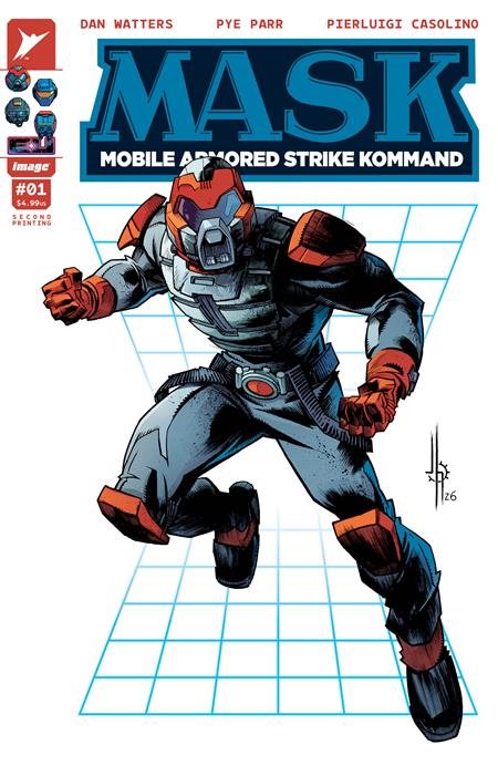 MASK (2026) #1 2ND PRINTING CVR A JASON HOWARD VAR
