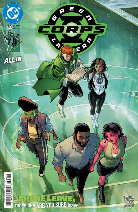 GREEN LANTERN CORPS (2025) #20 CVR A TRAVIS MERCER & ROMULO FAJARDO JR