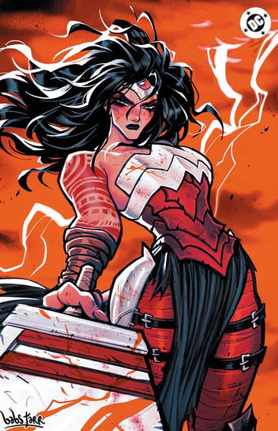 ABSOLUTE WONDER WOMAN (2024) #25 CVR F BABS TARR GLOW-IN-THE-DARK CARD STOCK VAR