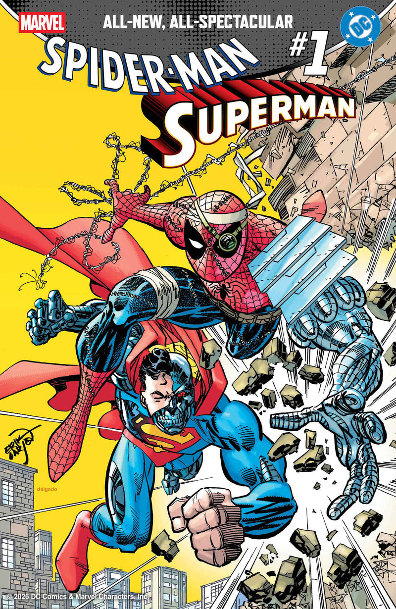 MARVEL DC SPIDER-MAN SUPERMAN (2026) #1 ERIK LARSEN VAR