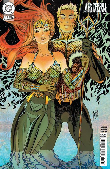 EMPEROR AQUAMAN (2025) #15 CVR G GUILLEM MARCH CARD STOCK VAR