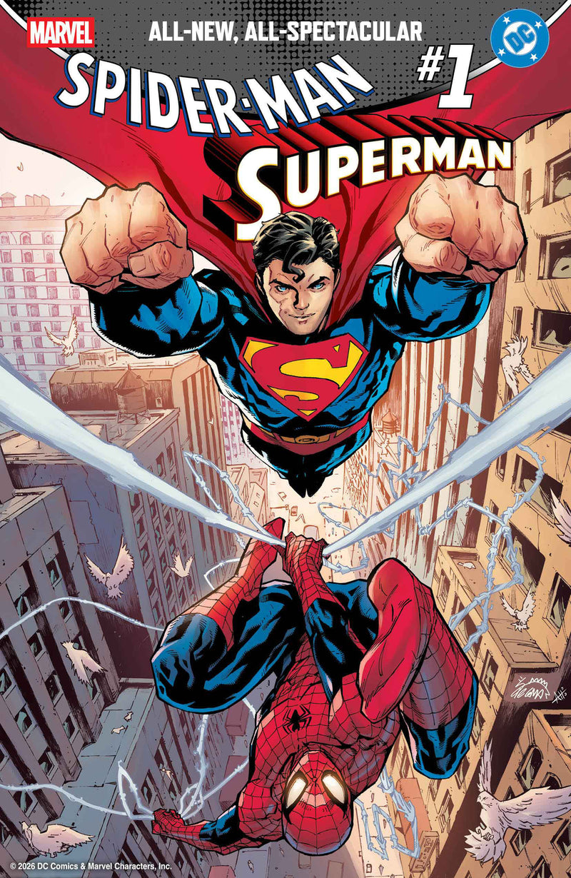 MARVEL DC SPIDER-MAN SUPERMAN (2026) #1 RYAN STEGMAN VAR
