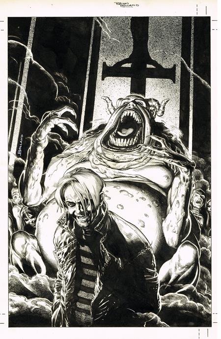 KILROY IS HERE (2026) #1 (ONE SHOT) CVR C INC 1:10 BRIAN BOLLAND B&W VAR