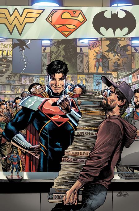 SUPERMAN (2023) #40 CVR D EDDY BARROWS CARD STOCK VAR