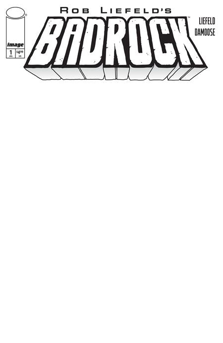 BADROCK (2026) #1 CVR F BLANK SKETCH VAR