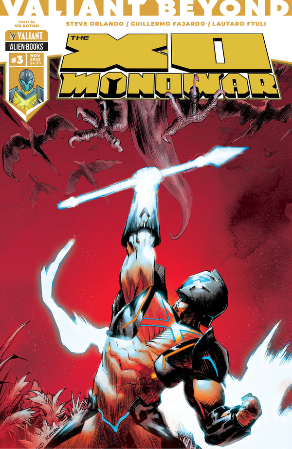VALIANT BEYOND THE X-O MANOWAR (2025) #3 CVR C KOTIAN