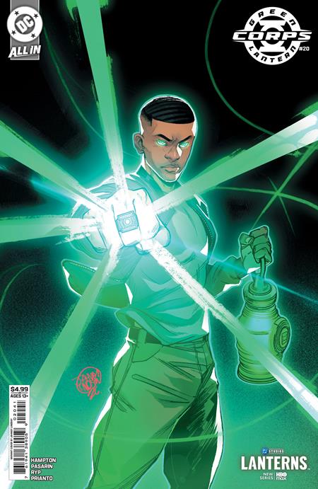 GREEN LANTERN CORPS (2025) #20 CVR D JAHNOY LINDSAY LANTERNS CARD STOCK VAR