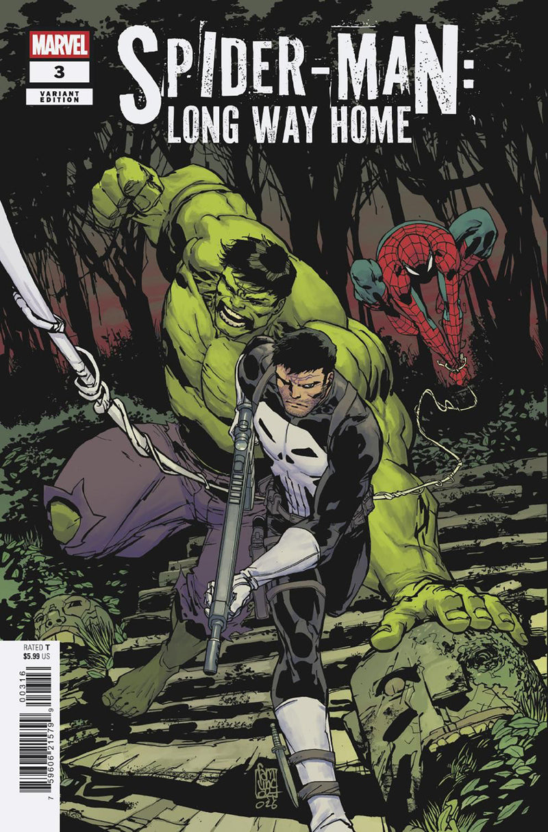 SPIDER-MAN LONG WAY HOME (2026) #3 25 COPY INCV GIUSEPPE CAMUNCOLI VAR