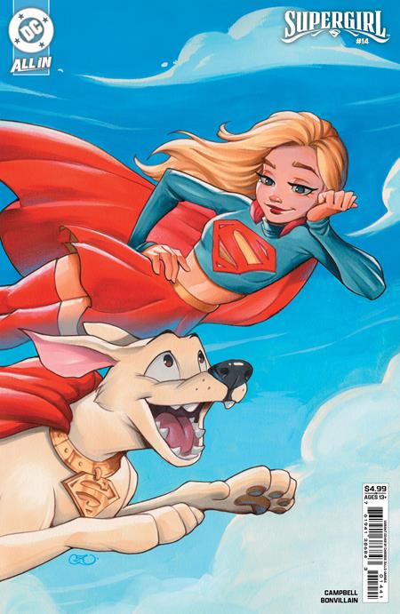 SUPERGIRL (2025) #14 CVR D CHRISSIE ZULLO-UMINGA CARD STOCK VAR (THE REIGN OF THE SUPERBOYS)