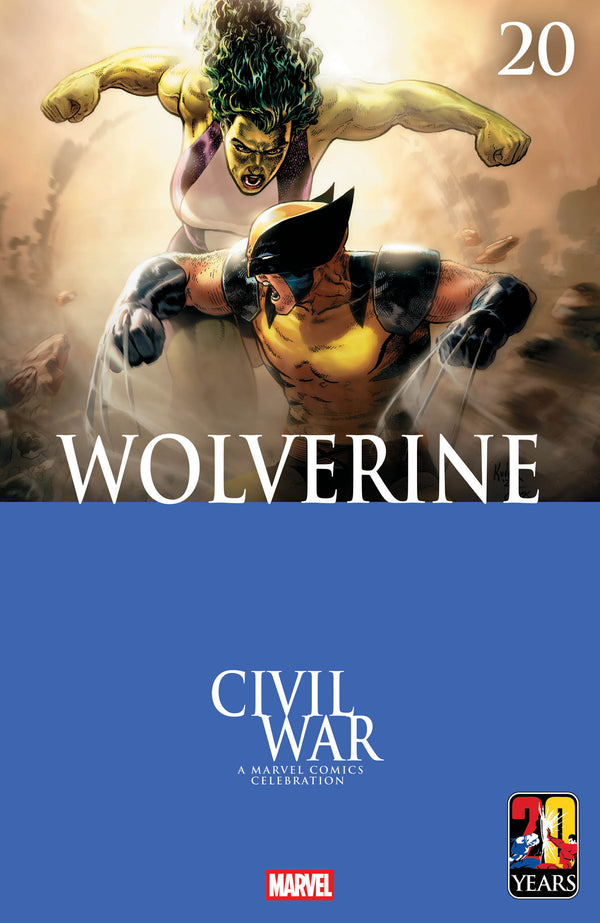 WOLVERINE (2024) #20 AARON KUDER CIVIL WAR CELEBRATION VAR
