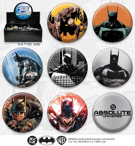 ATA-BOY DC ABSOLUTE 144 PIECE BUTTON ASSORTMENT
