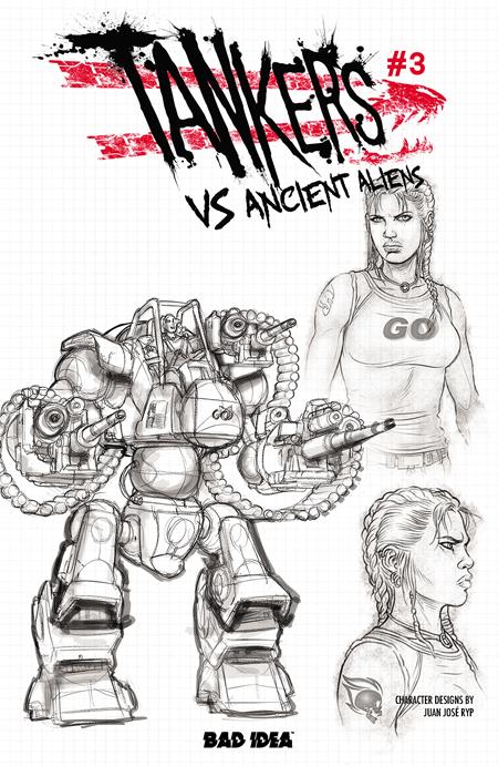 TANKERS VS ANCIENT ALIENS (2026) #3 CVR C JUAN JOSE RYP DESIGN
