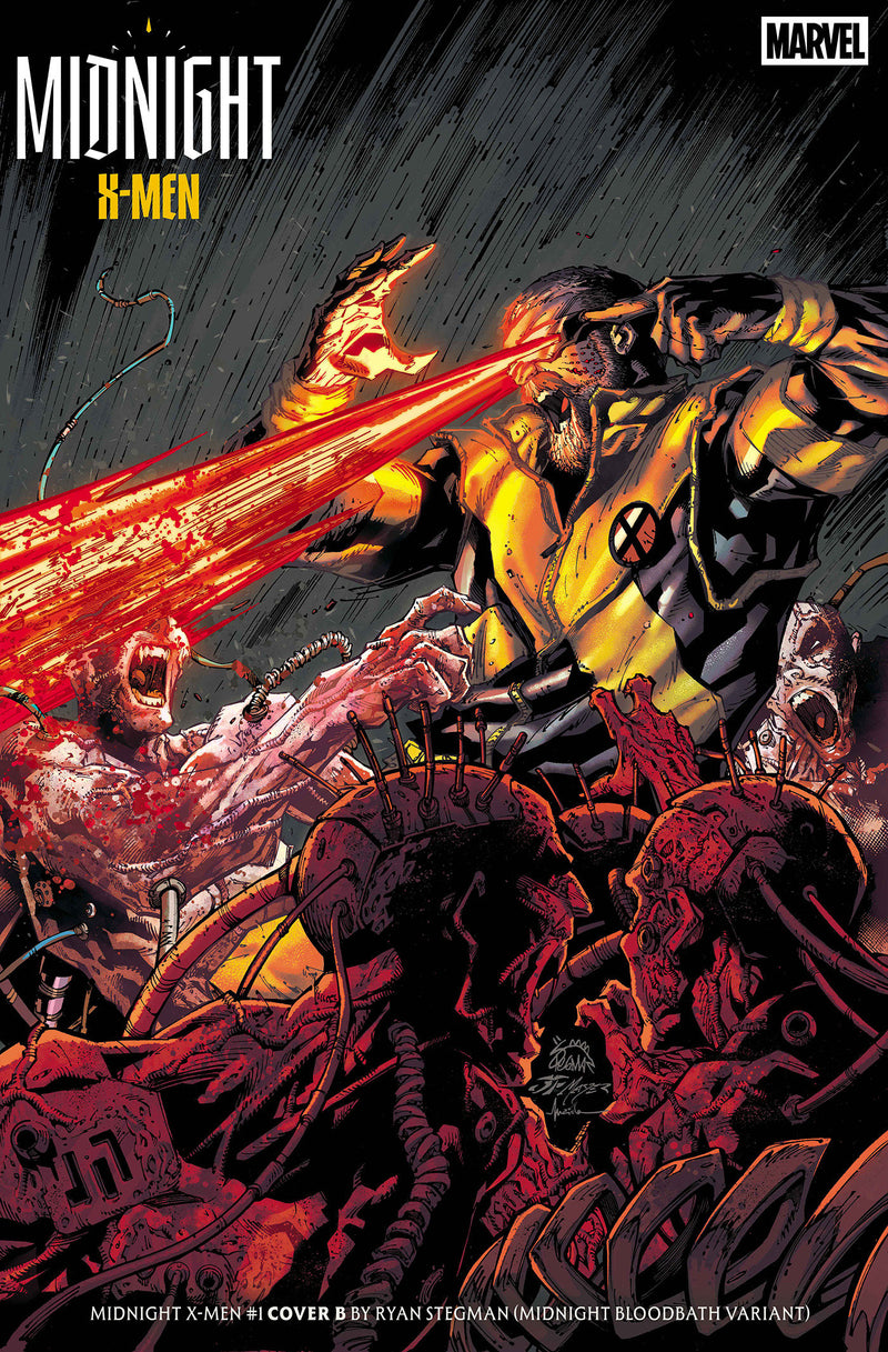 MIDNIGHT X-MEN (2026) #1 CVR B RYAN STEGMAN MIDNIGHT BLOODBATH VAR
