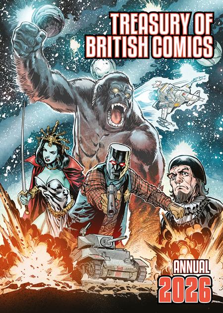 TREASURY OF BRITISH COMICS ANNUAL 2026 HC