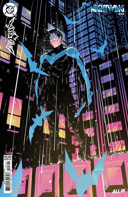 NIGHTWING (2016) #143 CVR B RILEY ROSSMO CARD STOCK VAR (BATMAN BAD SEEDS)