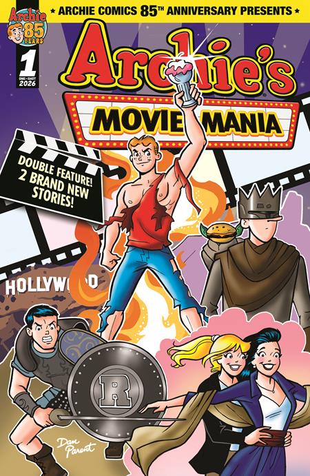 ARCHIE COMICS 85TH ANNIVERSARY PRESENTS ARCHIES MOVIE MANIA (2026) #1 (ONE SHOT) CVR A DAN PARENT