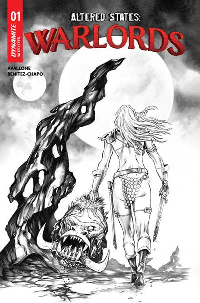 ALTERED STATES WARLORDS (2026) #1 CVR J INC 1:10 MIKE ROOTH LINE ART VAR