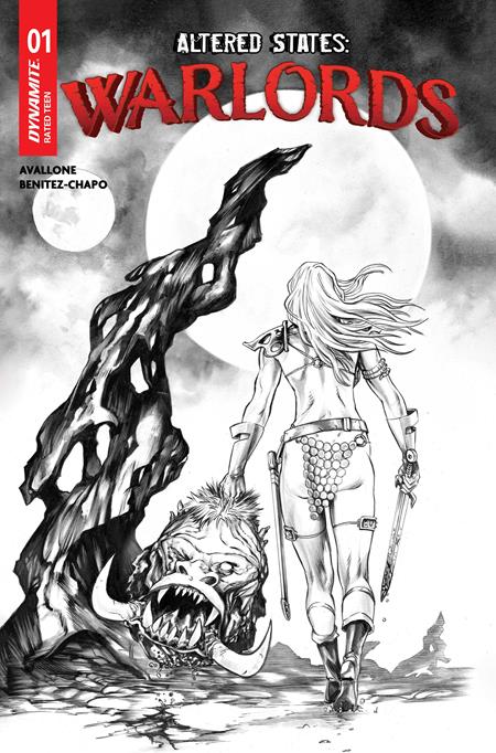 ALTERED STATES WARLORDS (2026) #1 CVR J INC 1:10 MIKE ROOTH LINE ART VAR