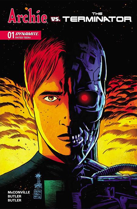 ARCHIE VS THE TERMINATOR (2026) #1 CVR A FRANCESCO FRANCAVILLA