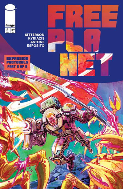 FREE PLANET (2025) #8 CVR A JED DOUGHERTY