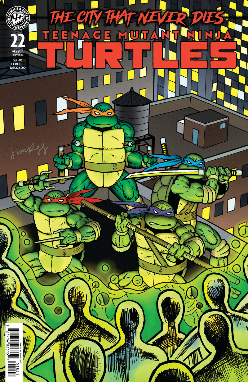 TEENAGE MUTANT NINJA TURTLES (2024) #22 CVR D RUGG