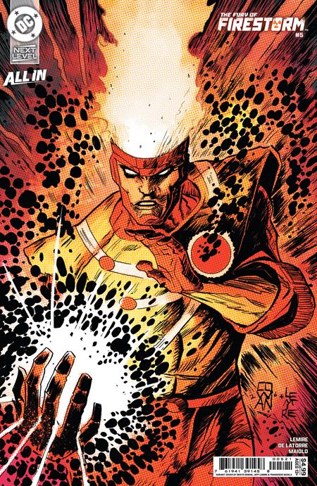 FURY OF FIRESTORM (2026) #5 CVR B DENYS COWAN & JEFF LEMIRE CARD STOCK VAR