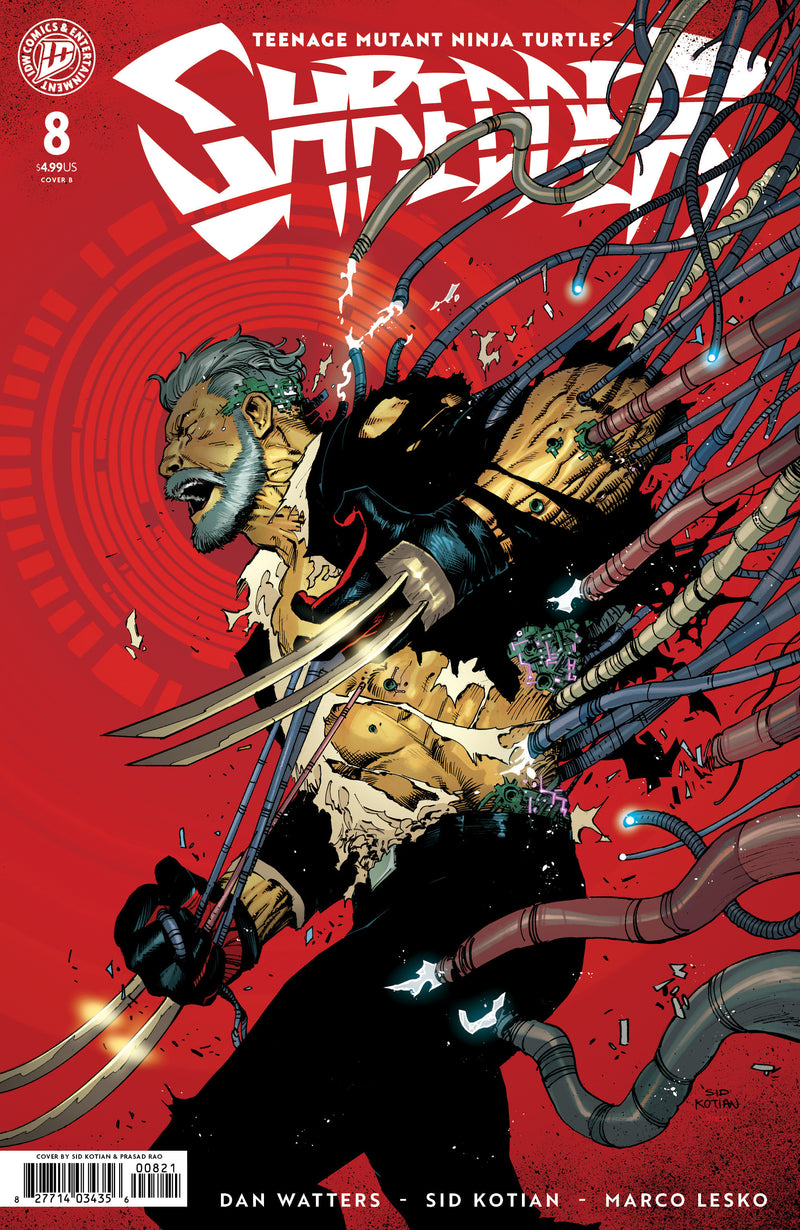 TEENAGE MUTANT NINJA TURTLES SHREDDER (2025) #8 CVR B KOTIAN