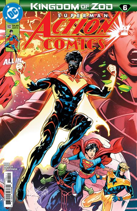ACTION COMICS (2016) #1102 CVR A LUCAS MEYER CONNECTING (KINGDOM OF ZOD)