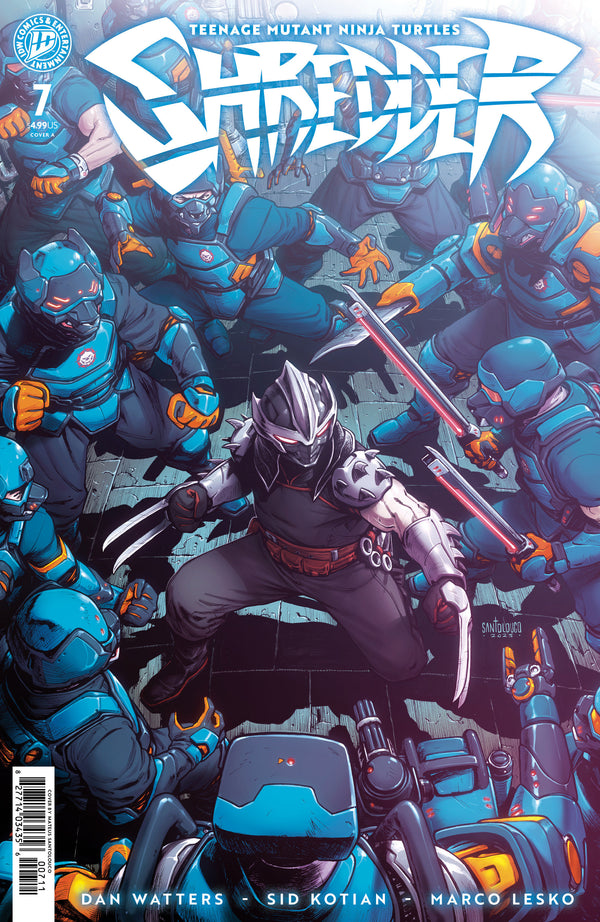TEENAGE MUTANT NINJA TURTLES SHREDDER (2025) #7 CVR A SANTOLOUCO
