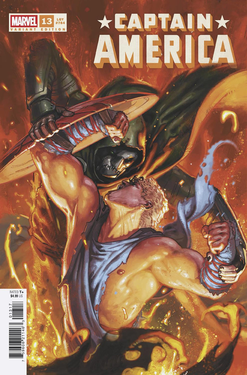 CAPTAIN AMERICA (2025) #13 25 COPY INCV DAVIDE PARATORE VAR [ARM]
