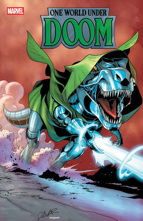 ONE WORLD UNDER DOOM (2025) #8 SALVADOR LARROCA DOOMASAUR VAR