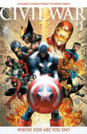 CIVIL WAR (2006) #1 FACSIMILE EDITION (2025) MICHAEL TURNER FOIL VAR