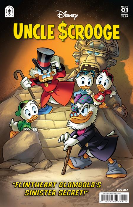 UNCLE SCROOGE FLINTHEART GLOMGOLDS SINISTER SECRET (2025) #1 CVR A ALESSANDRO PERINA