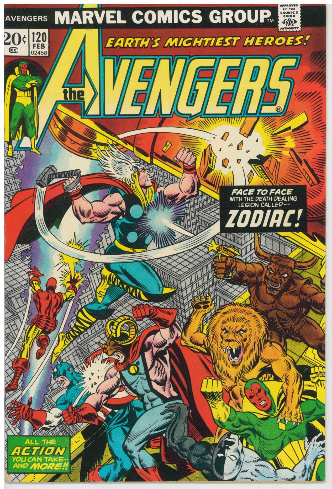AVENGERS (1963) #120 (VG) - Kings Comics
