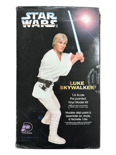 1995 POLYDATA STAR WARS LUKE SKYWALKER 1/6 SCALE MODEL KIT