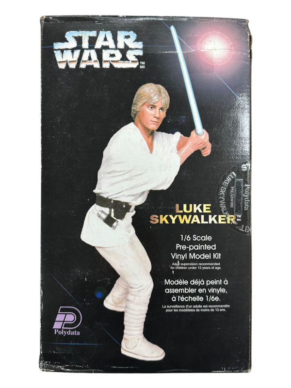 1995 POLYDATA STAR WARS LUKE SKYWALKER 1/6 SCALE MODEL KIT