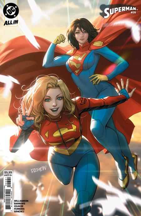 SUPERMAN (2023) #26 CVR B DERRICK CHEW CARD STOCK VAR