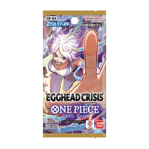 ONE PIECE CARD GAME JAPAN (EB-04) EXTRA BOOSTER EGGHEAD CRISIS BOOSTER PACK