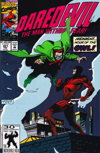 DAREDEVIL (1964) #301 (VF/NM)