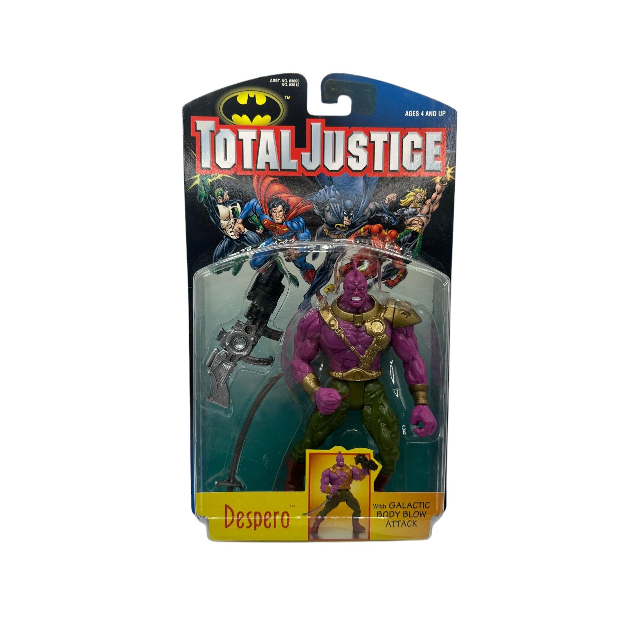 1996 KENNER TOTAL JUSTICE DESPERO AF - Kings Comics