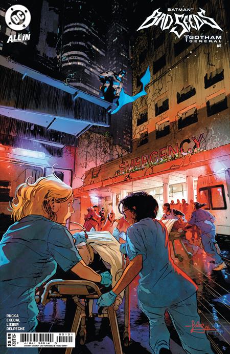 BATMAN BAD SEEDS GOTHAM GENERAL (2026) #1 CVR B JAVIER FERNANDEZ CARD STOCK VAR