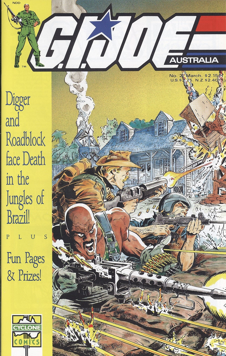 GI JOE AUSTRALIA (1989) #2