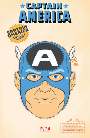 CAPTAIN AMERICA (2025) #3 RETRO HALLOWEEN MASK VAR