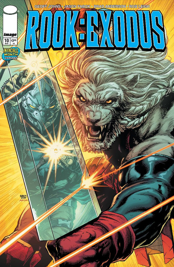 ROOK EXODUS (2024) #10 CVR E JASON FABOK & BRAD ANDERSON INVINCIBLE TEAM UP VAR