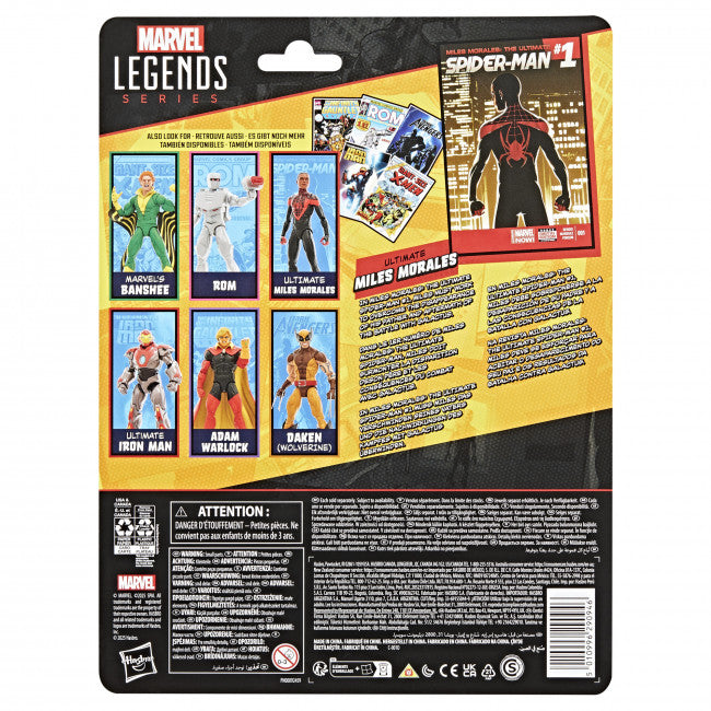 MARVEL LEGENDS SERIES ULTIMATE MILES MORALES SPIDER MAN AF