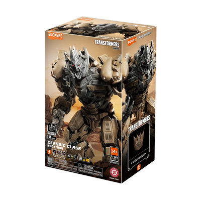 BLOKEES TRANSFORMERS CLASSIC CLASS MEGATRON DARK SIDE OF THE MOON MODEL