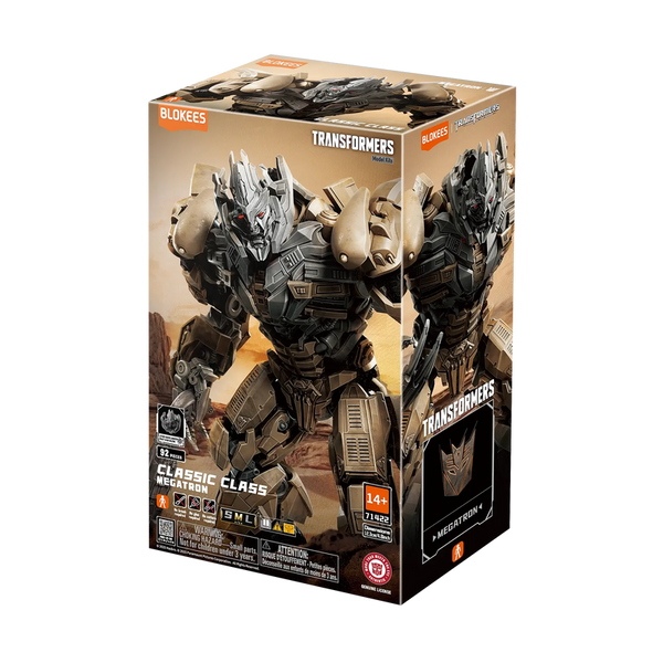 BLOKEES TRANSFORMERS CLASSIC CLASS MEGATRON DARK SIDE OF THE MOON MODEL